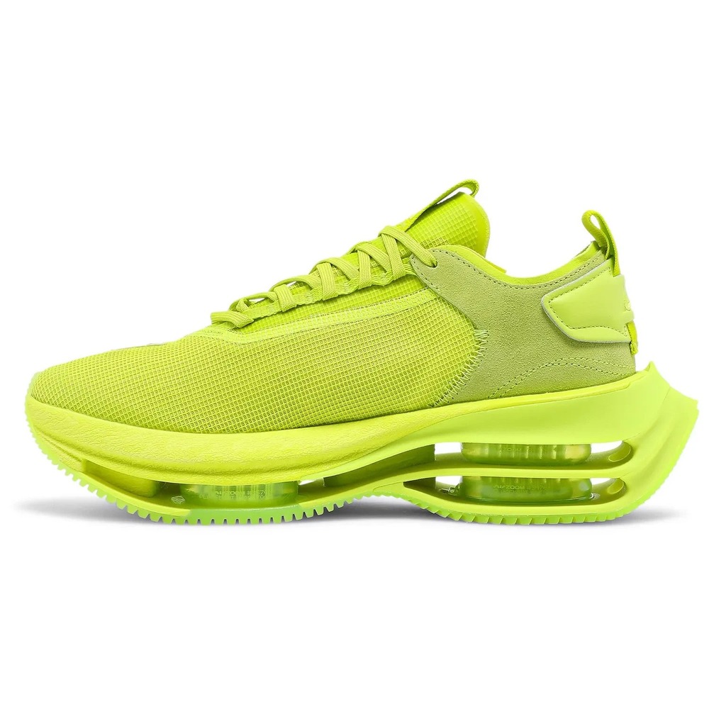 Womens Size 7- Nike Zoom Double Stacked Green Running Shoes Sneakers CV8474-300 - Picture 2 of 5